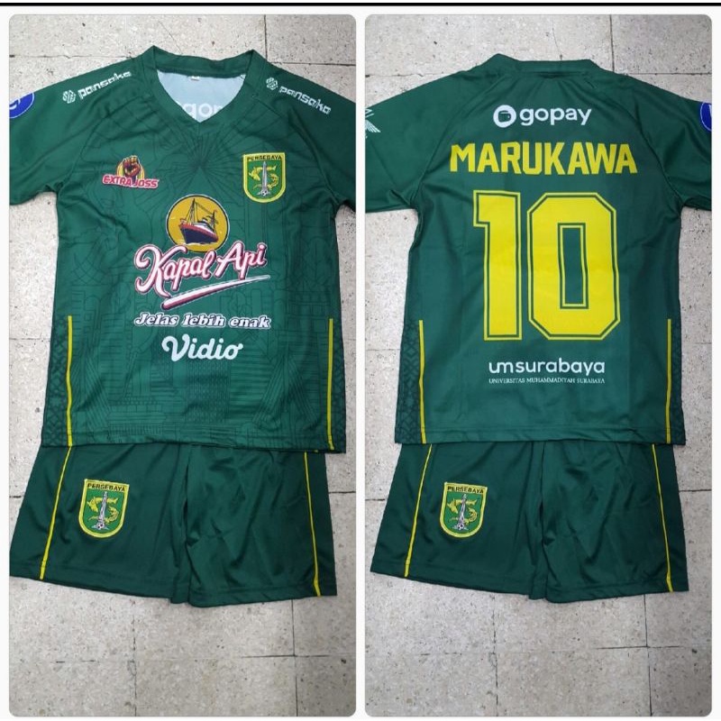 jersey setelan anak persebaya