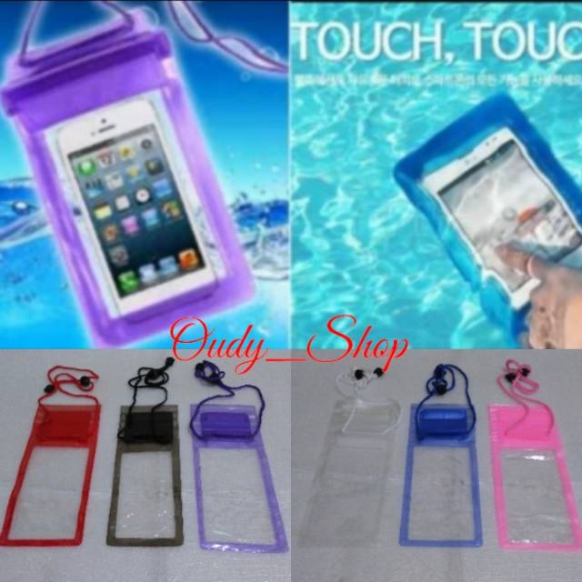 Case Casing Pelindung Sarung Hp Kamera Waterproof Perlengkapan Renang