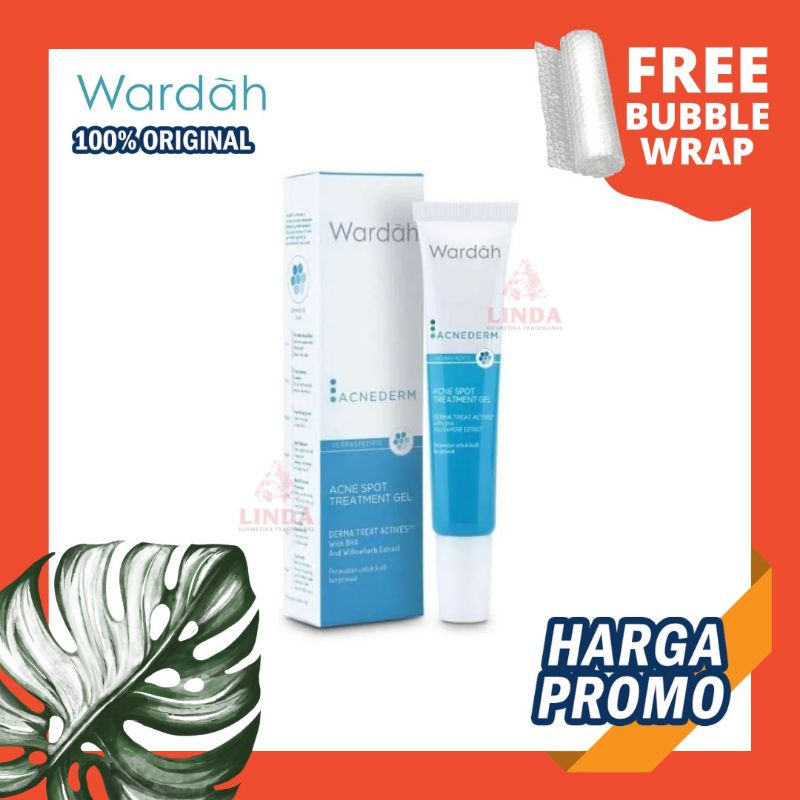 Wardah Acnederm Spot Treatment Gel 15ml