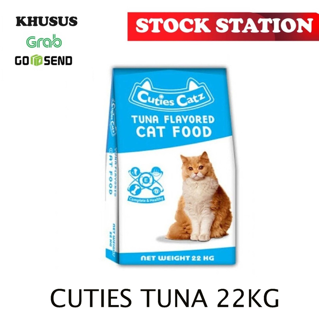 Cuties Catz CAT FOOD 20KG rasa tuna flavor