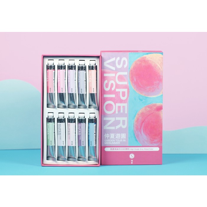 

Produk Terbaru Supervision High Grade Watercolor Garden Tour In Midsummer Set10Clr X