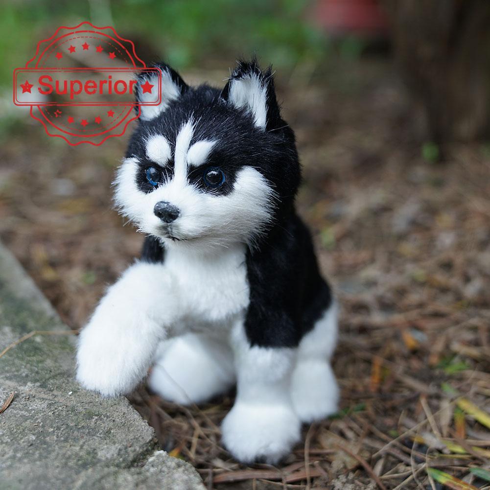 Jual Realistic Husky Dog Simulation Toy 