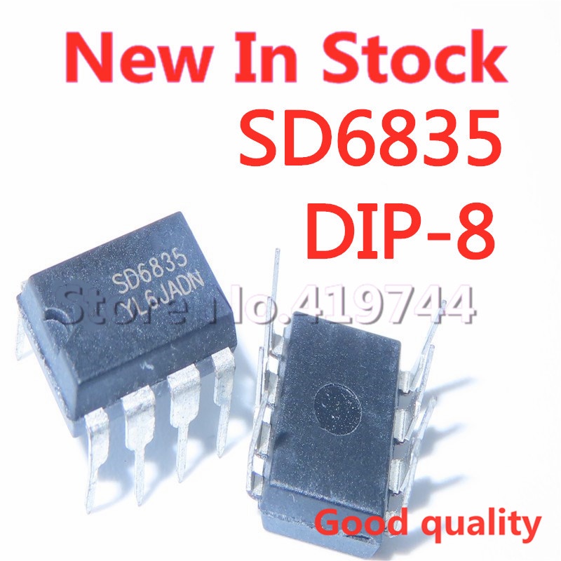 [xqx] 5pcs/lot Kualitas100% SD6830 SD6832 SD6834 SD6835 DIP-8 chip Manajemen Daya Dalam Stok Baru Original