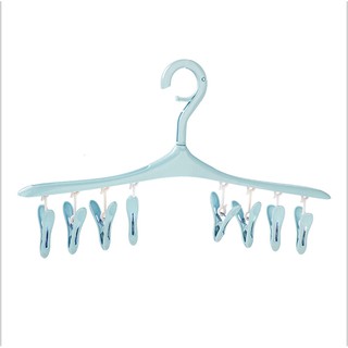  Gantungan Baju Jepit  Jepitan 8 in 1 Hanger Shopee Indonesia