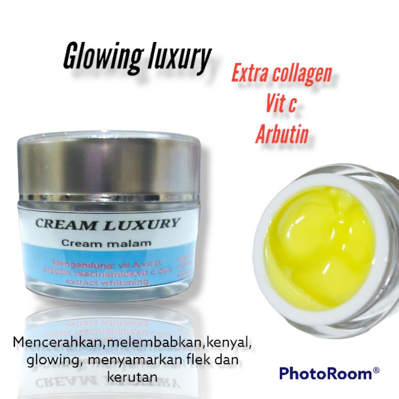 Cream glowing luxury