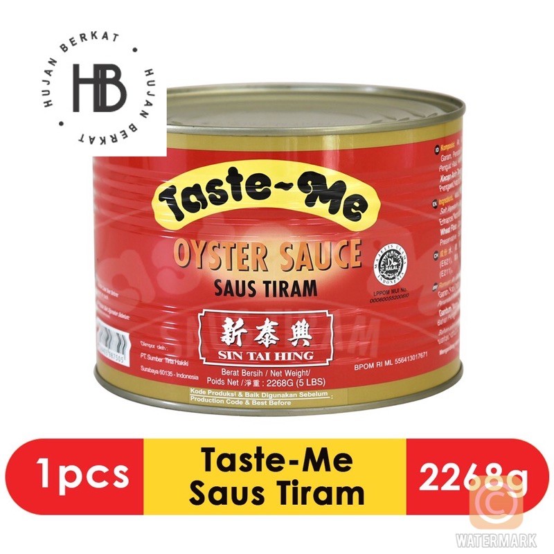 

Taste Me Saus Tiram 2268gram HALAL exp 2027.03