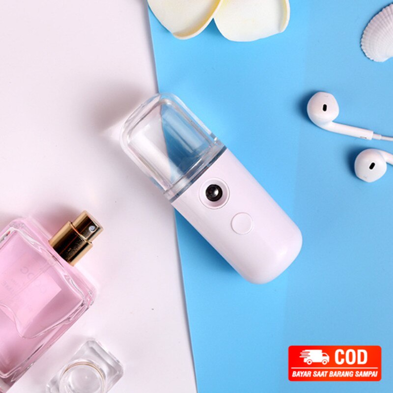 Pengharum Ruangan Aromaterapi USB Humidifier Nano Mist Sprayer Moisturizer 30ml Uap Wajah uap ruanga