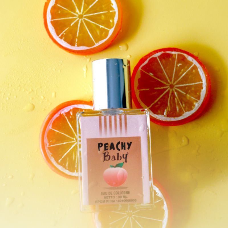 PARFUM PEACHY BABY BPOM FREE BOX | PARFUM PEACH BABY PARFUME WANITA EAU DE UNISEX TERLARIS!