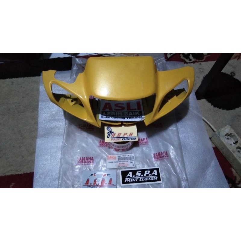 cover lampu batok lampu fizr f1zr kuning milenium original