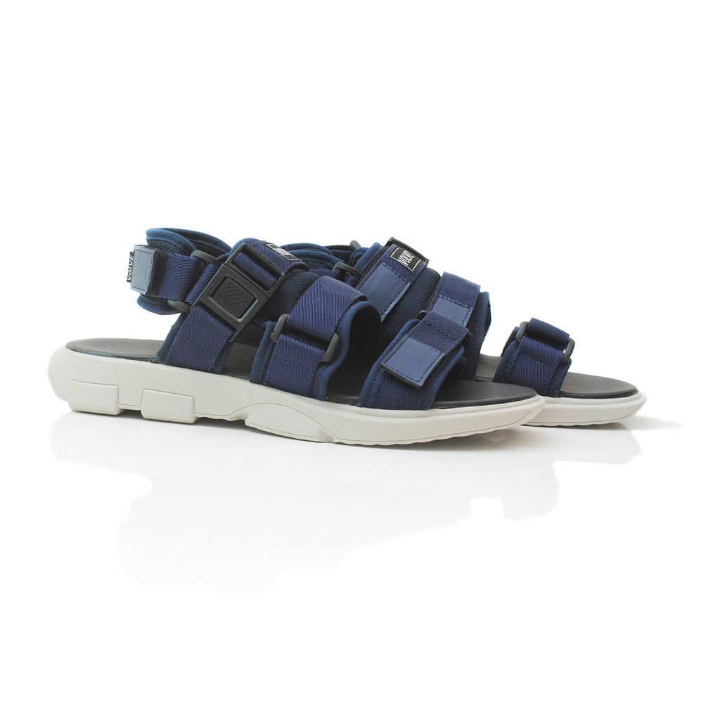 SPICA NAVY |FORIND x Volve| Sendal Gunung Original Kulit Santai Kasual Pria Lokal Sandal Footwear