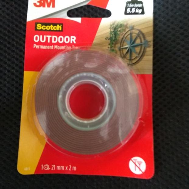 

➼ Double tape 3m 4011 outdoor permanent mounting tape original USA 5.5kg ◌