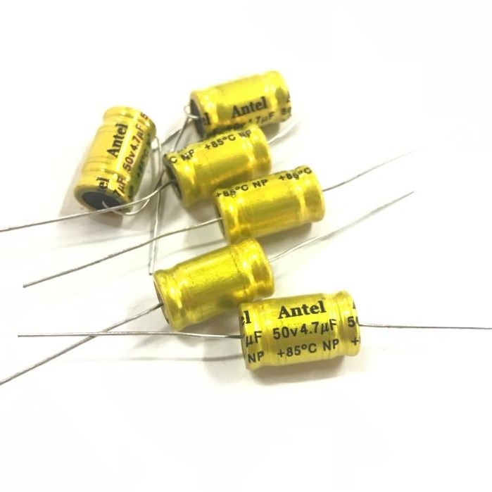 ELCO NON POLAR 4.7uf 50v UNTUK ELCO TWEETER 4.7uf 50v Non Polar