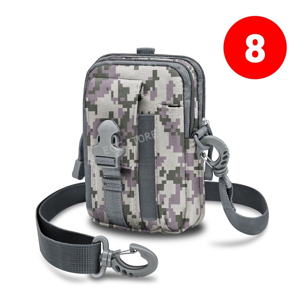 TAS PINGGANG HP / TACTICAL ARMY / FASHION TRAVELLING / TACTICAL MILITARY-ACU ABU TALI