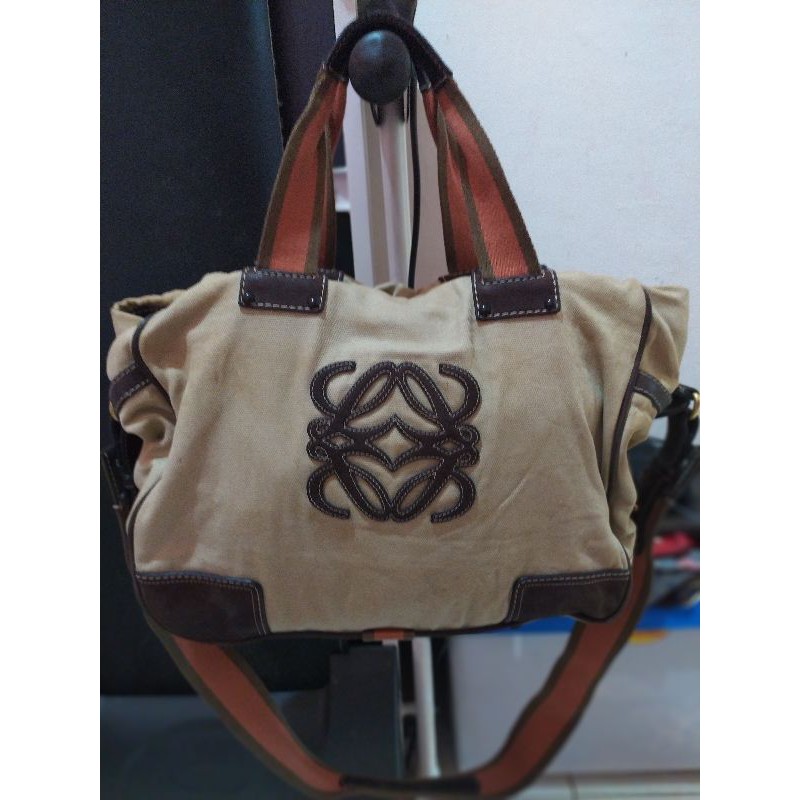 preloved loewe travel bag