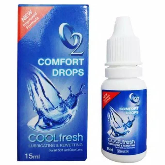 (GROSIR 16.250) Tetes Softlens O2 Comfort Drops 15 ML / Tetes Mata O2 15 ML / Tetes O2 Comfort Drop / Cairan Tetes Soflen