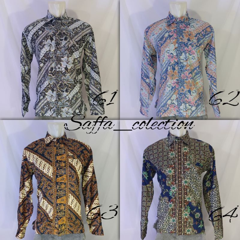 kmeja batik pria/batik pria