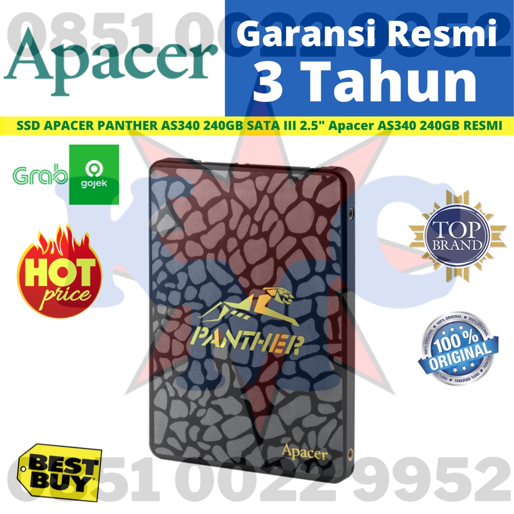 SSD APACER AS340 PANTHER 240GB 240 GB SATA III