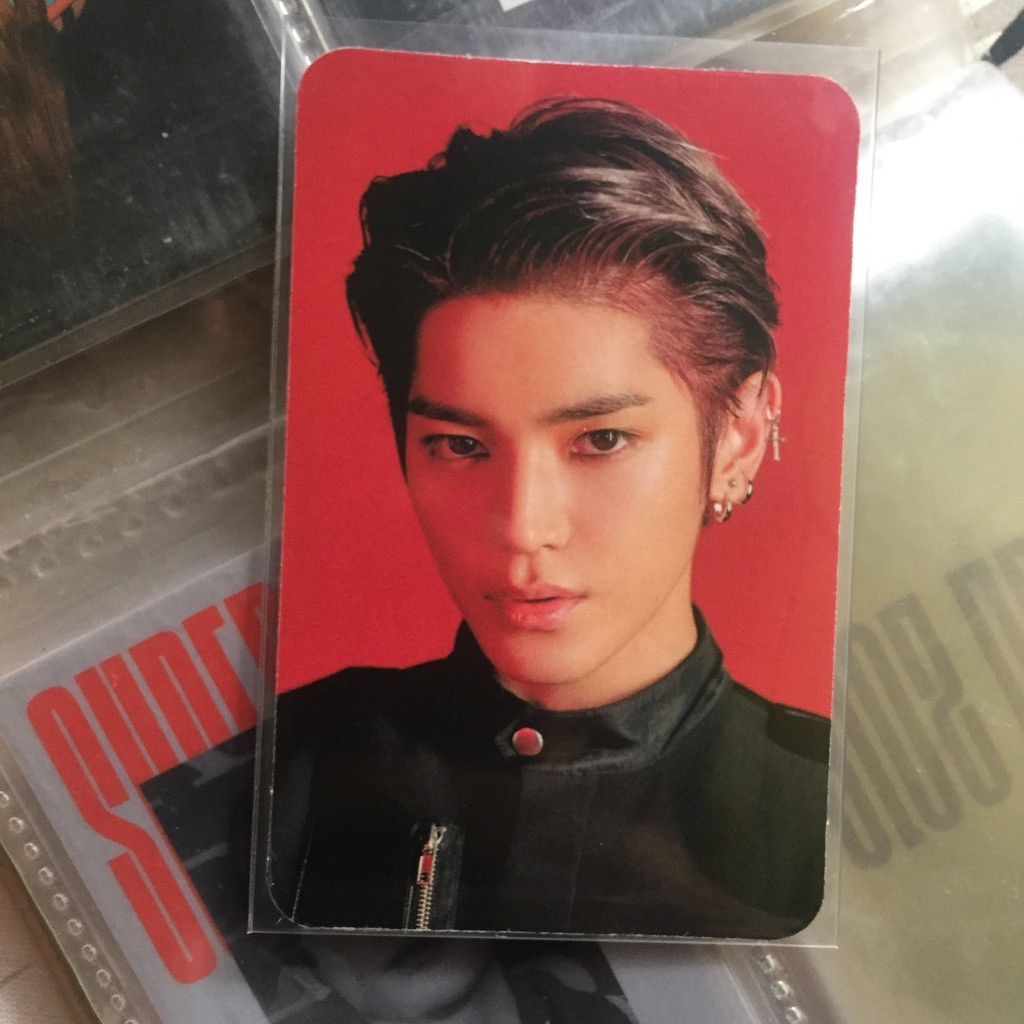 Taeyong SuperM Europe Tour Photocard (PC)