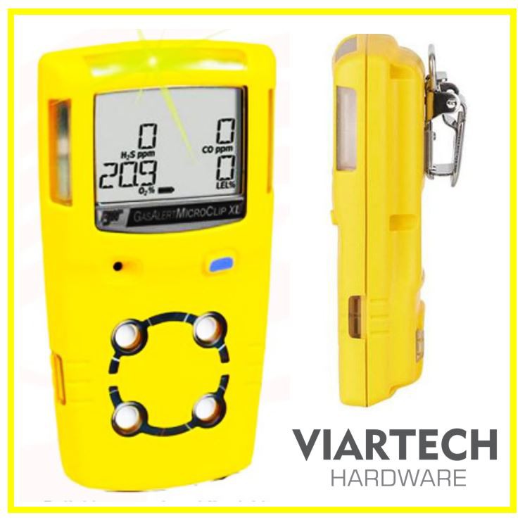 BW Honeywell Multi Gas Detector - Gas Alert MicroClip XL