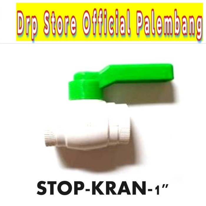 Stopkran Ball Valve PVC 1 inch