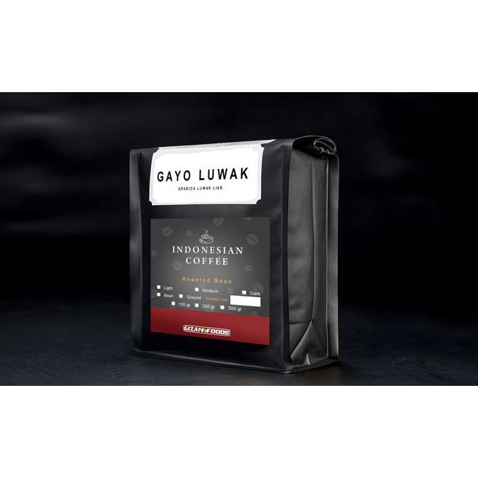 

Kopi Gayo Luwak Liar Arabica 100 gr Grade 1 (Biji/Bubuk) - Bubuk