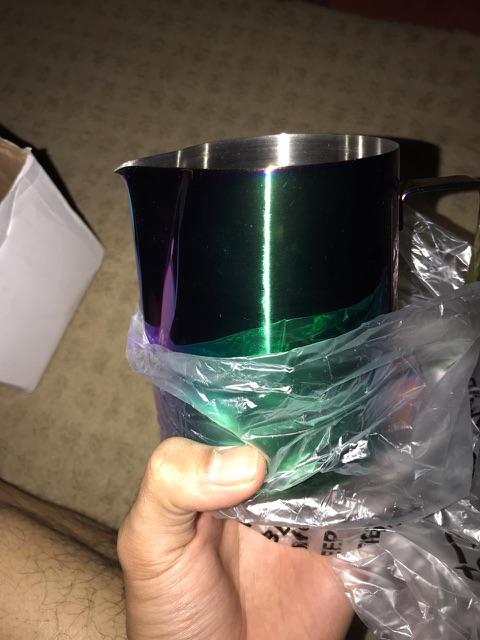 Milk Jug Rainbow 600ml Milk Frothing Jug Latte Art Pembuih Susu