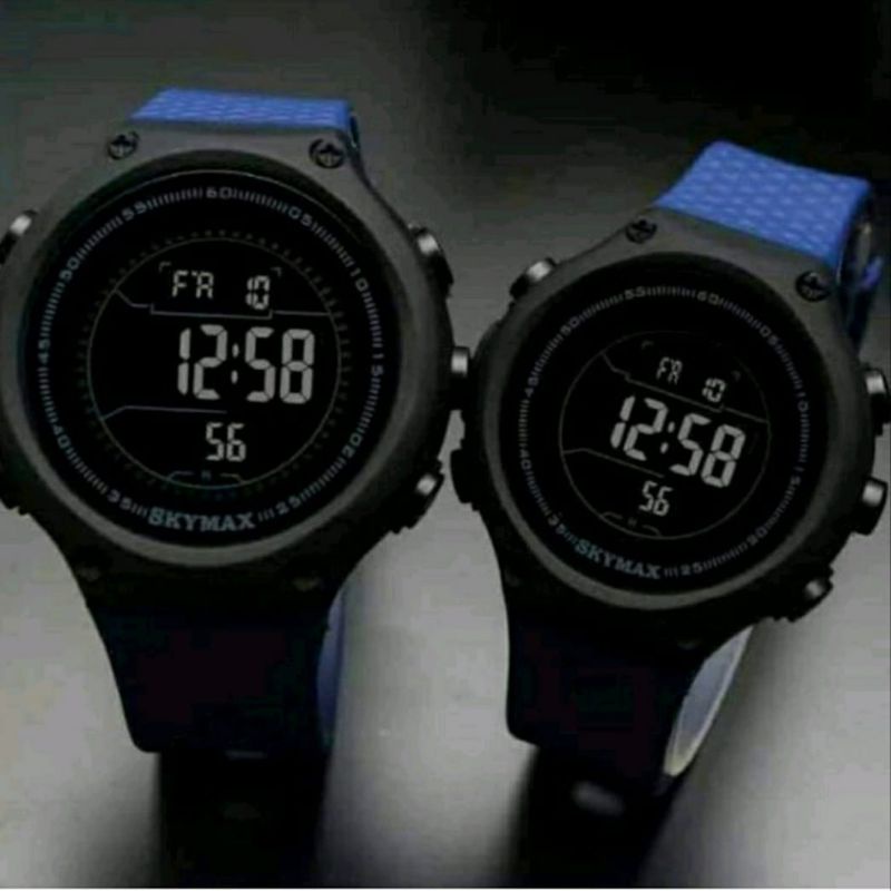 READY BERENANG. Jam Skymax Jam Tangan Anti Air Beli Satuan Beli Sepasang BisaJam Coupel Skymax COD