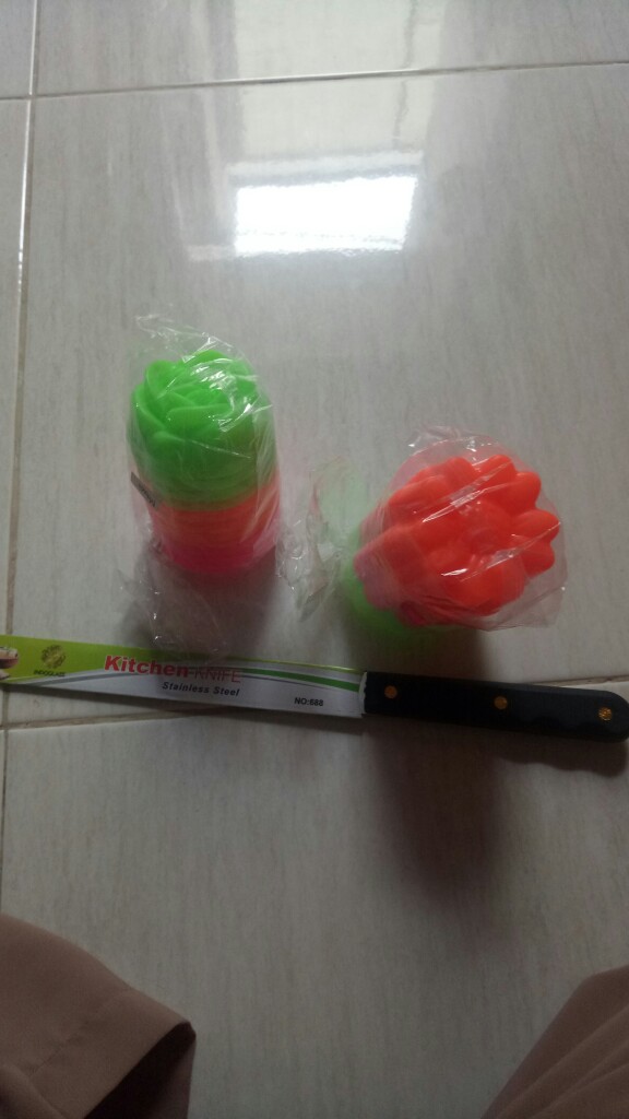 Pisau Potong Roti Tawar Bolu Kue Tart 2 Sisi Stainless Steel Bread Knife