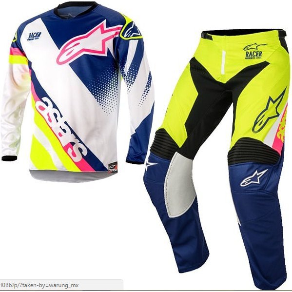 Jersey set custom trail alpinestar motif terbaru keren