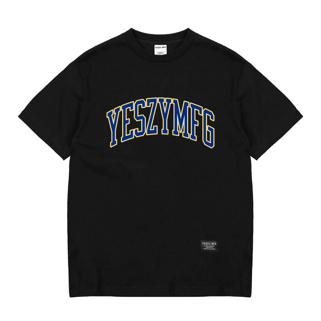 YESZY.MFG Tshirt Black Ancient F. Multicolor