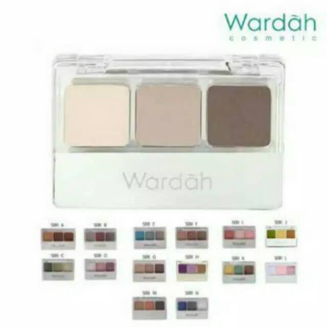 ☃️Cutezz_ching1☃️Wardah Eyeshadow A - N 3.3g - Eyeshadow