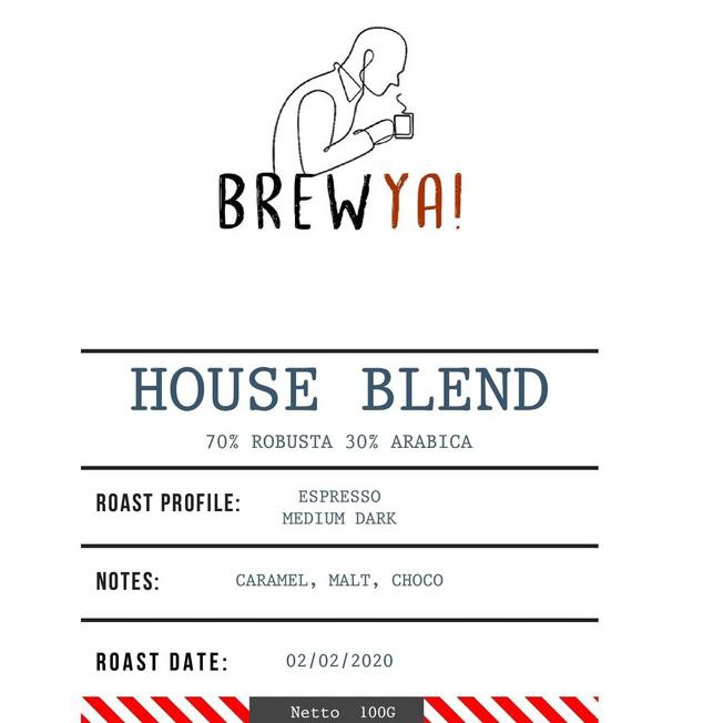 

( ͡❛ ͜ʖ ͡❛)✌ Biji Kopi House Blend 60% Robusta 40% Arabica - GAYO 1 kg ☽