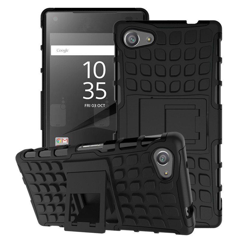 RUGGED ARMOR Sony Xperia Z3 - Z5 Compact Softcase Hardcase Bumper Case Casing Cover