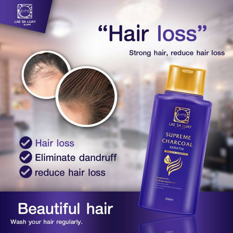 Lae Sa Luay Paket 2 In 1 Hair Perfection Shampo Dan Keratin