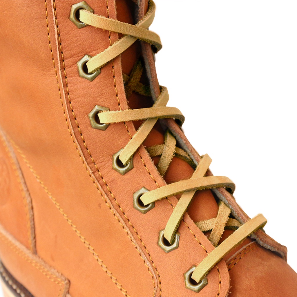 Tali Kulit 180cm Variasi Warna untuk Sepatu Boots (Leather Shoelaces)