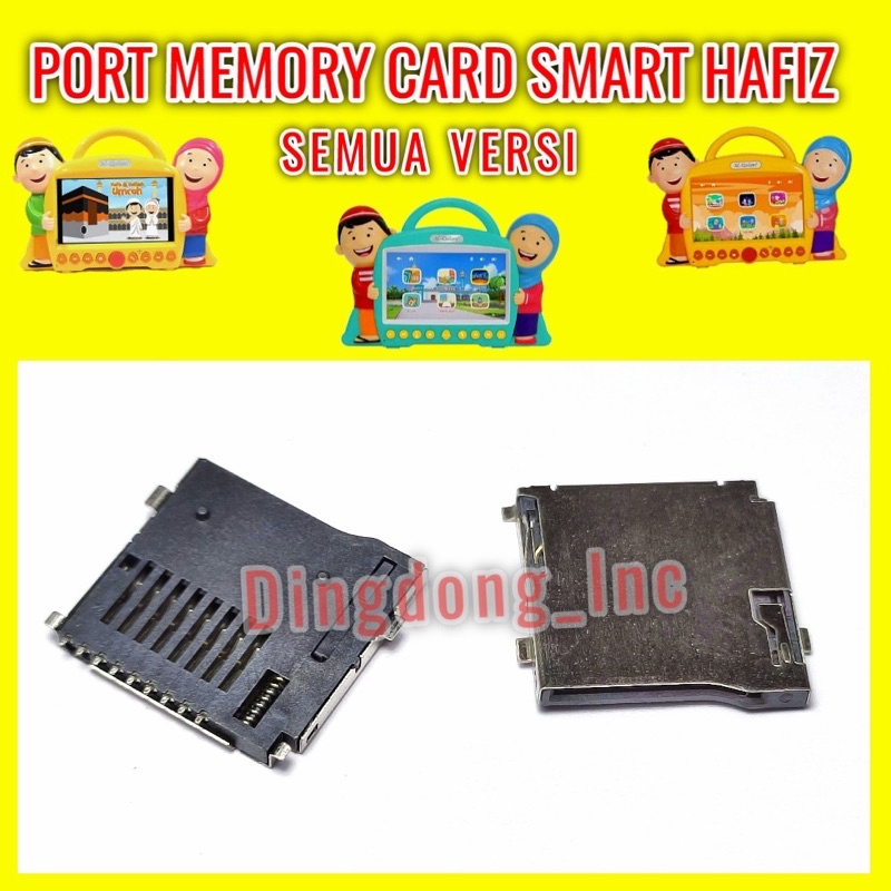 SLOT MEMORY CARD SMART HAFIZ VERSI 1 2 3 4 5 CARD READER ADAPTER CONNECTOR SMARTHAFIZ