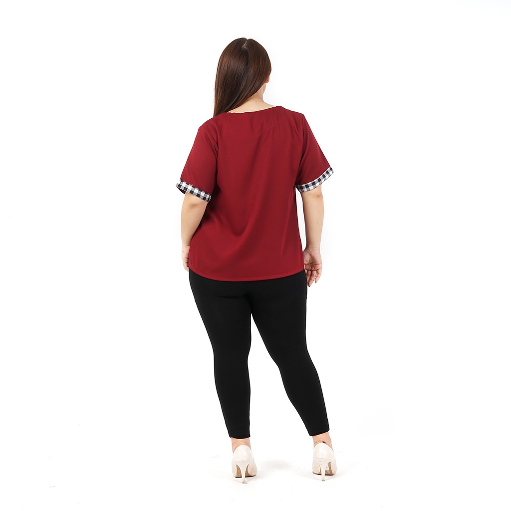 Binx Fashion Atasan Blus Jumbo / Blouse Jumbo / Atasan Wanita Jumbo 02-3