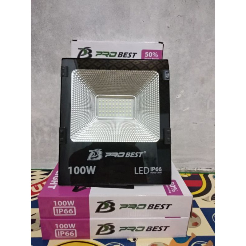 LAMPU SOROT LED 100 WATT RUMAH PARKIRAN TAMAN