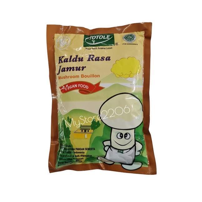 TOTOLE Kaldu Rasa Jamur HALAL 400gram / Mushroom Bouillon (400 gram) (besar)