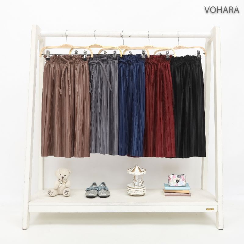 2-10 Tahun Rok Anak Plisket PREMIUM Bisa Couple Rok Anak Hyget Super