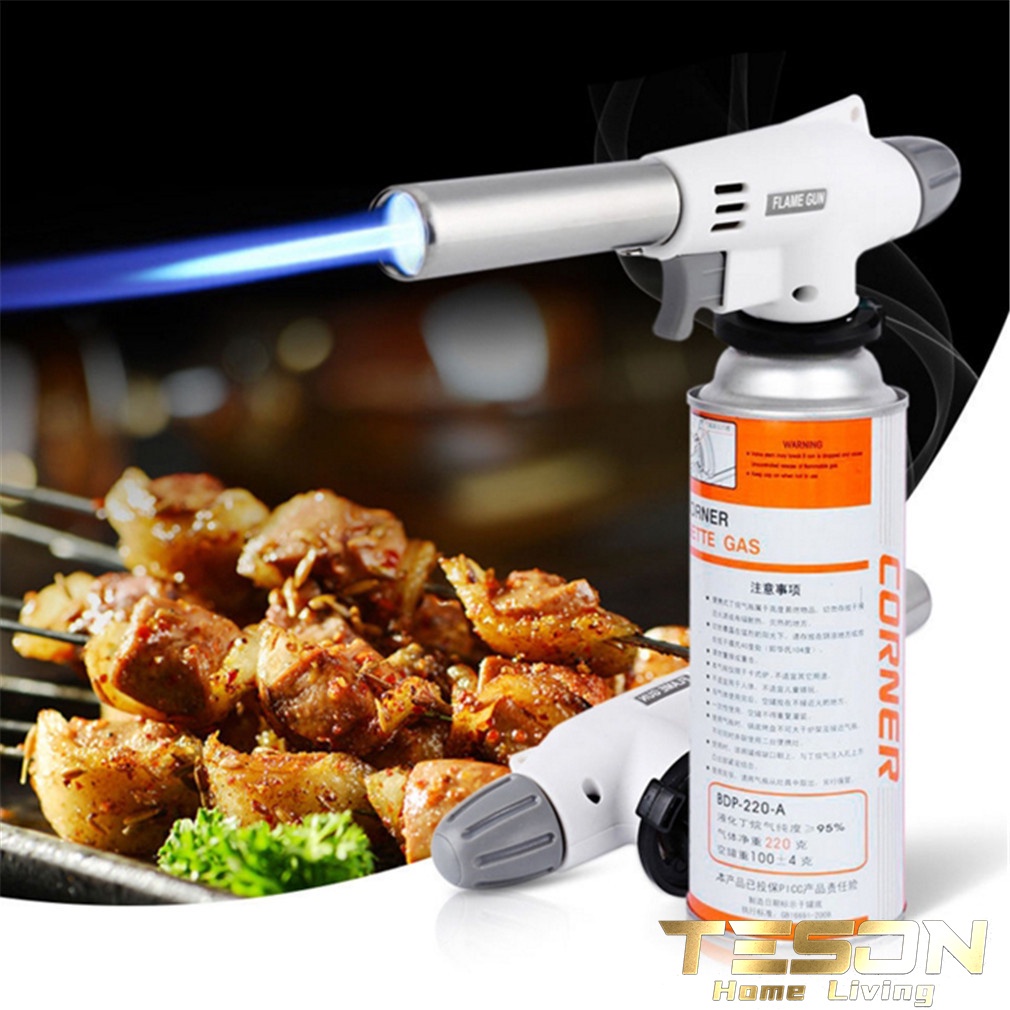 Kepala Gas Torch [B] Portable Korek Api Las BBQ Fire Blow Flame Gun Teson Homeliving