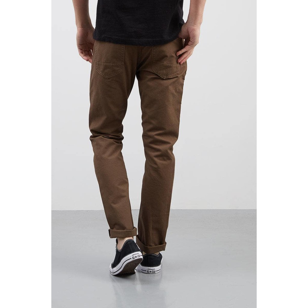 ORIGINAL Celana  Chino  Panjang Pria  Carvil 146 Dark khaki  