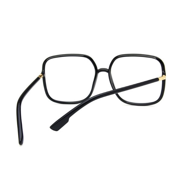 OILA kacamata fashion transparan big frame transparent glasses (2A1) jgl135