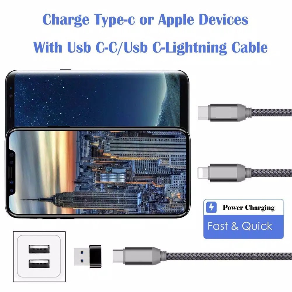 USB OTG Male to Type-C Female Adapter Interface Converter Connector