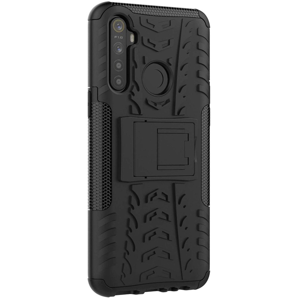 HYBRID STANDING soft case realme 5i / 5s / 5 RUGGED DAZZLE CASE