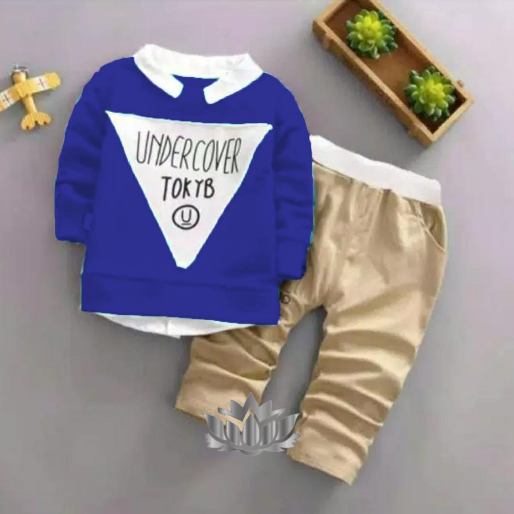 SETELAN UNDERCOVER / FASHION ANAK/ SETELAN ANAK LAKI-LAKI