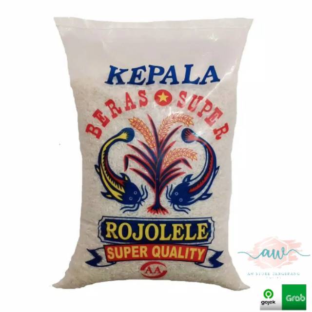 Awstore Beras Super 1kg Beras Rojolele 1 Kg Pulen Tanpa Pemutih Indonesia