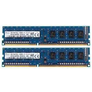 Memory PC HYNIX 4GB 1Rx8 PC3L-12800U (Low Volt) DDR3L