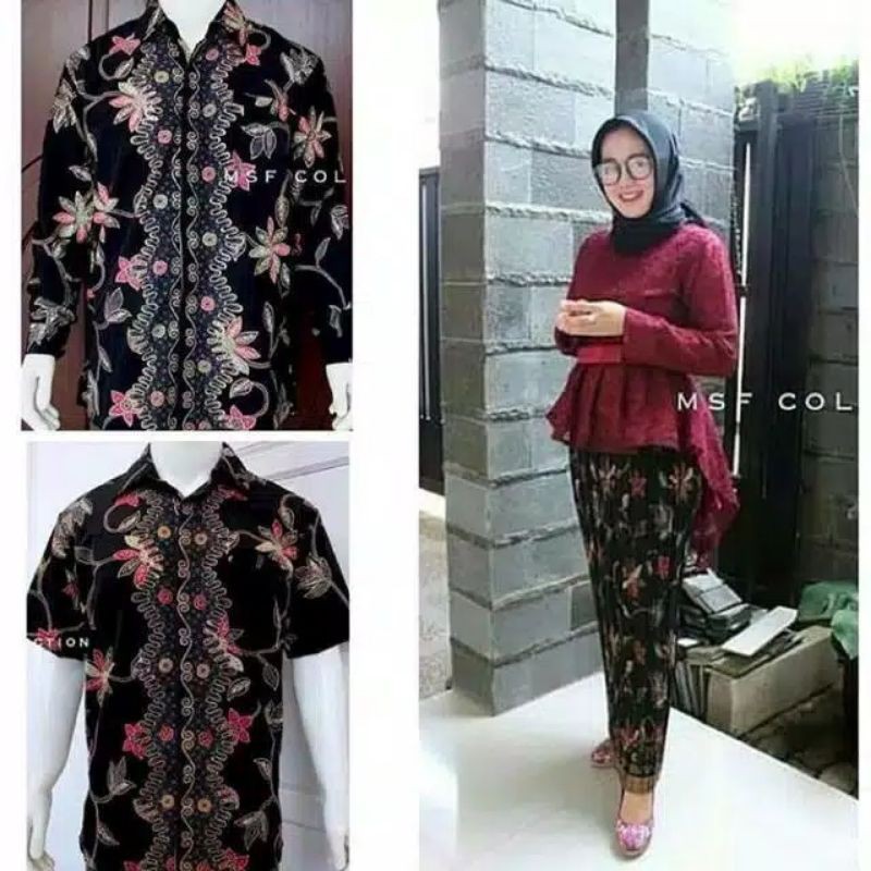 KEBAYA COUPLE BATIK /COUPLE KEBAYA MODERN / KEBAYA PASANGAN /KEBAYA BROKAT /COUPLE