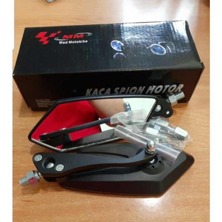 Spion Koso Besi Spion Model Koso Tangkai BESI  motor Honda Yamaha Universal